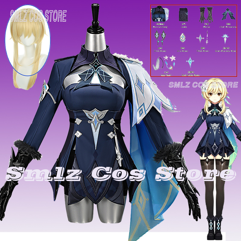Women Accessories Set - 2026년 원신 임팩트 여행자 루미네 코스프레