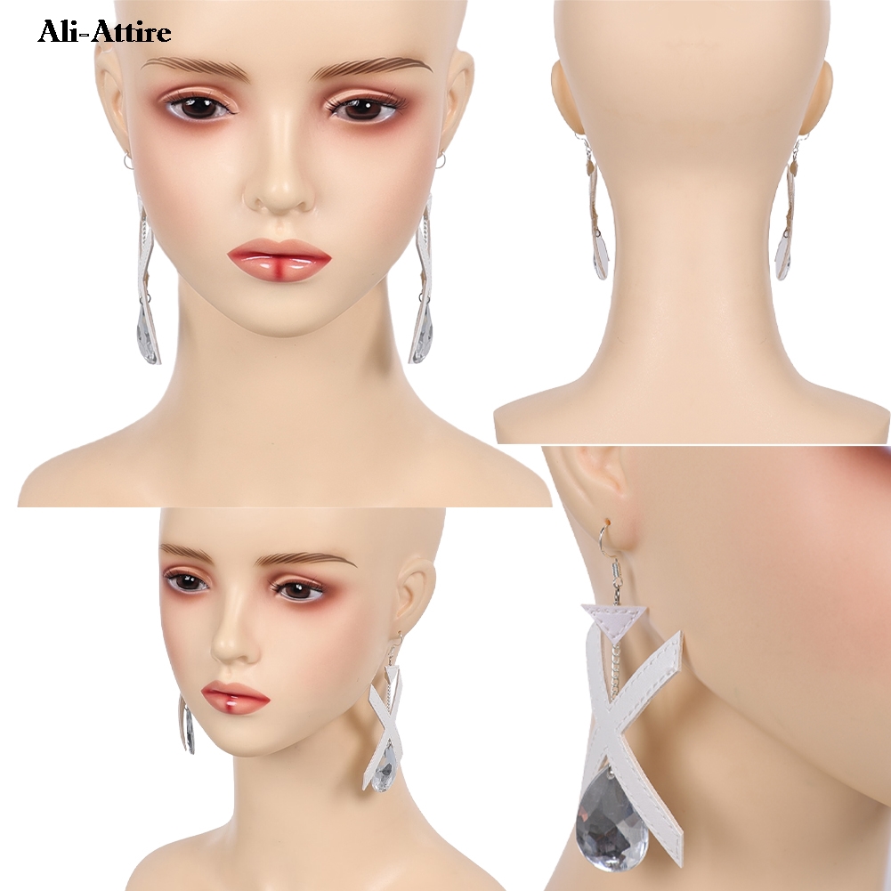 Women Accessories Earrings - 게임 라이벌 엠마 코스프레 그레이스 프로스트