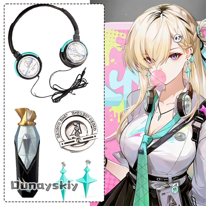 Women Accessories Earrings - 게임 Wuthering Waves Lynae 코스프레 의상