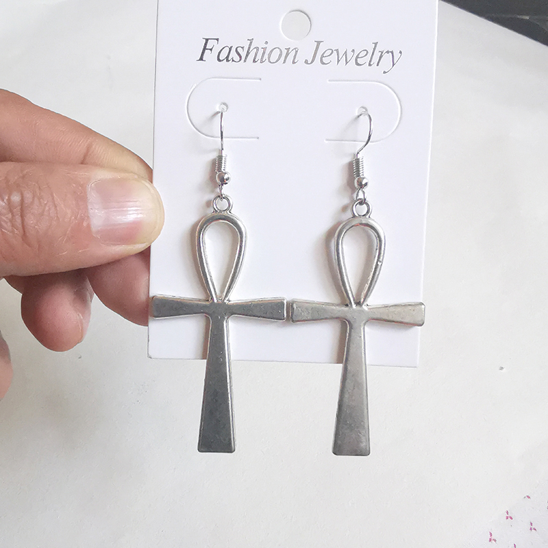 Women'S Egyptian Accessories - 이집트 빅 Ankh 십자가 여성을위한 드롭