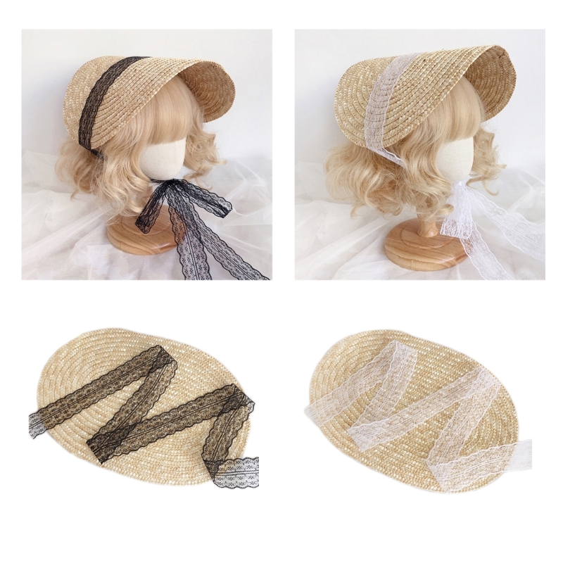 Women'S Victorian Era Accessories - 프렌치 스타일 빅토리아 보닛 밀짚 모자,
