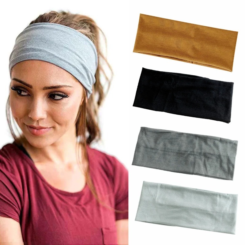 Women'S Yoga Accessories - 9CM 엑스트라 와이드 스포츠 요가 헤어밴드