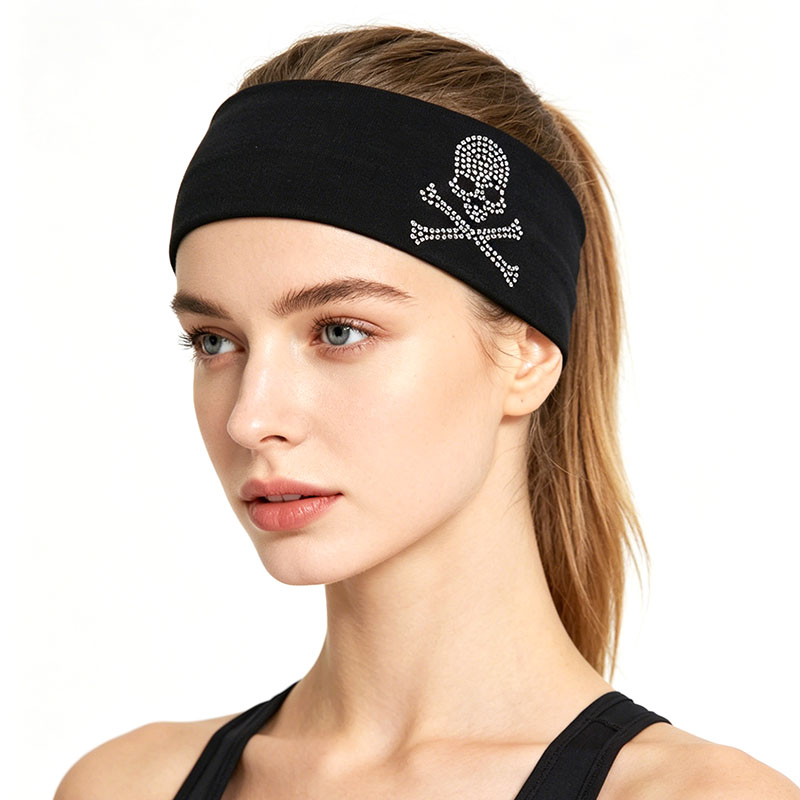 Women'S Yoga Accessories - Y2K 헤어밴드 레트로 스트레치 터번 여성용