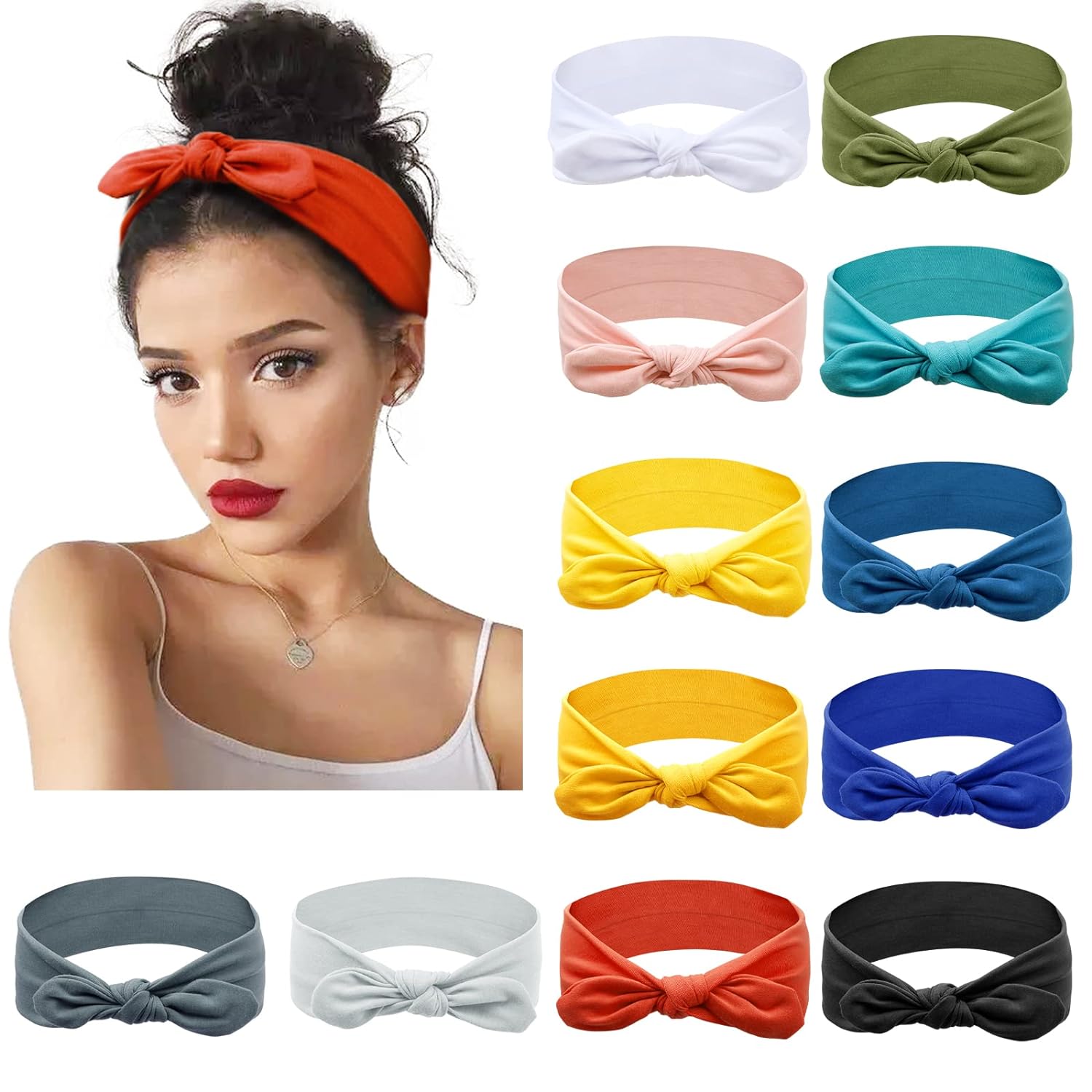 Women'S Yoga Accessories - 여자를위한 귀여운 토끼 귀 머리띠 여자