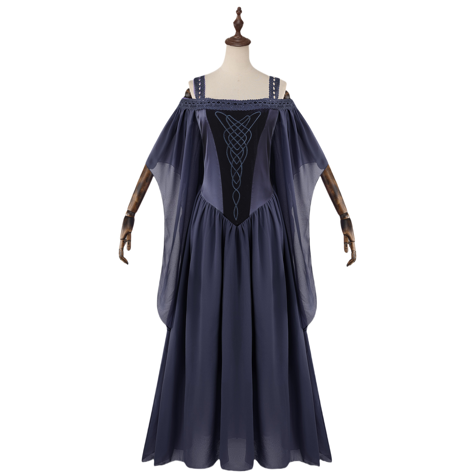 애니메이션 여성 모자 소매 요정 스커트, 그린 라벤더  - Women'S Victorian Era Accessories 리뷰 및 가격