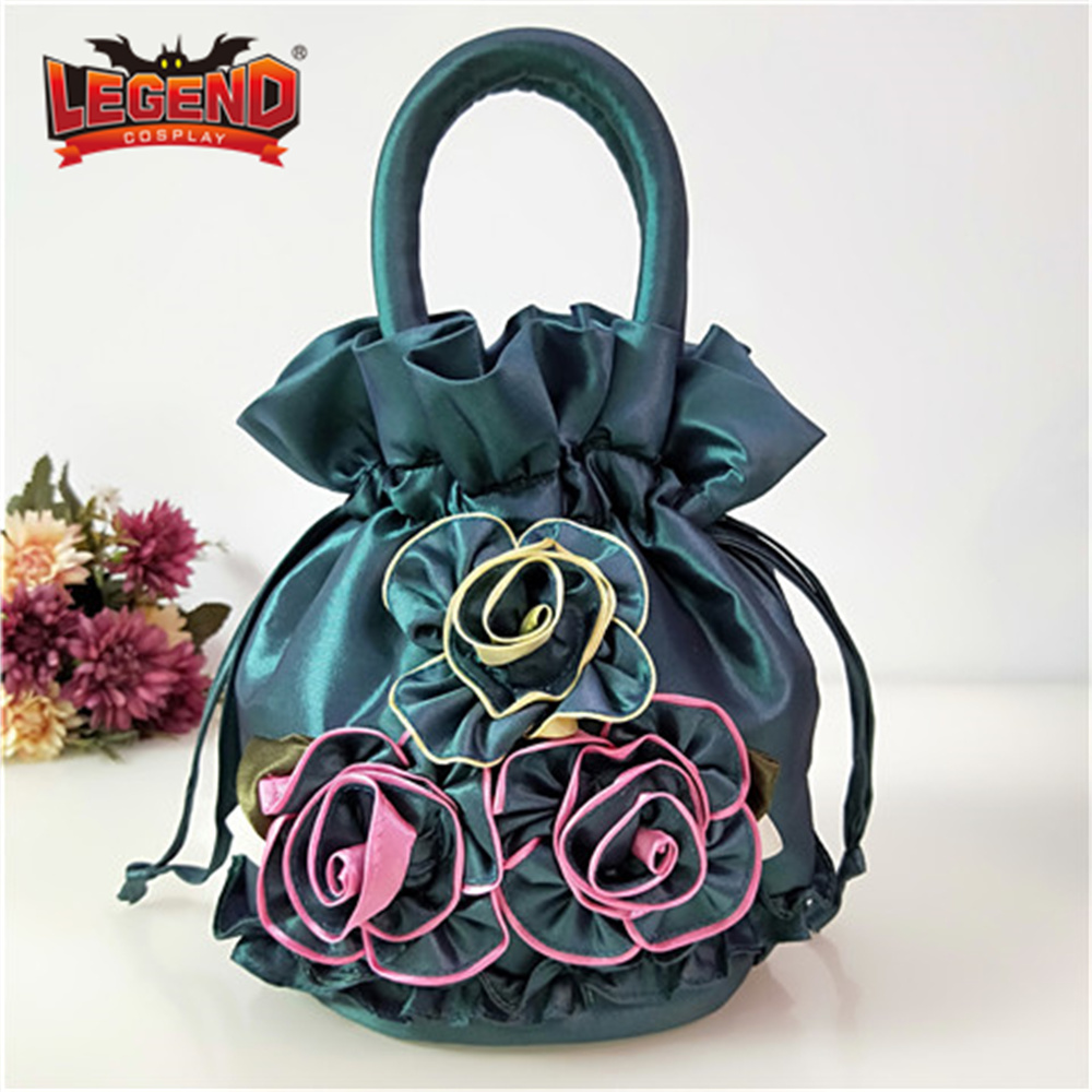 드로스트링 버킷 핸드백, 레이디 빈티지 빅토리아 가방, - Women'S Victorian Era Accessories 리뷰 및 가격