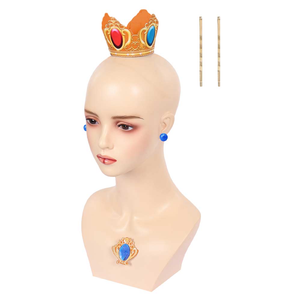애니메이션 게임 2026 영화 프린세스 피치 크라운 귀 - Women Accessories Earrings 리뷰 및 가격