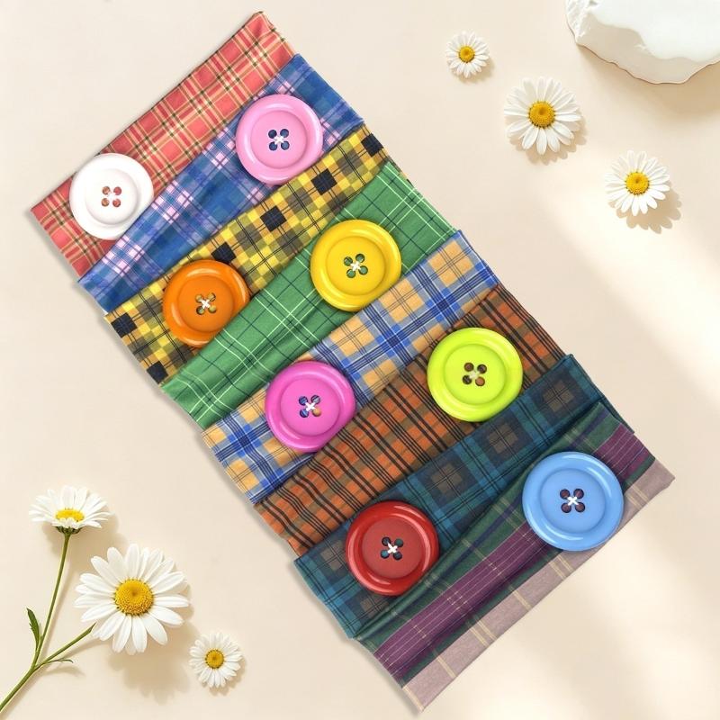 빈티지 여성용 체크무늬 버튼 헤어밴드 스파이시 걸 인스 - Women'S Yoga Accessories 리뷰 및 가격