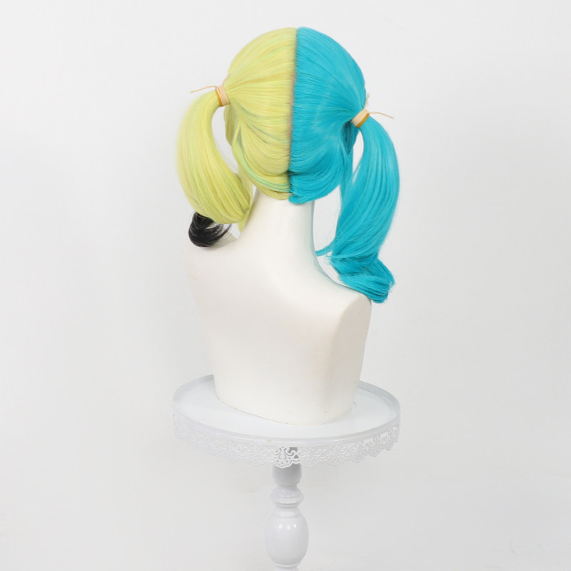 애니메이션 카나리 코스프레 가발 내열성 노란색 녹색 피 - Women'S Accessories List 리뷰 및 가격