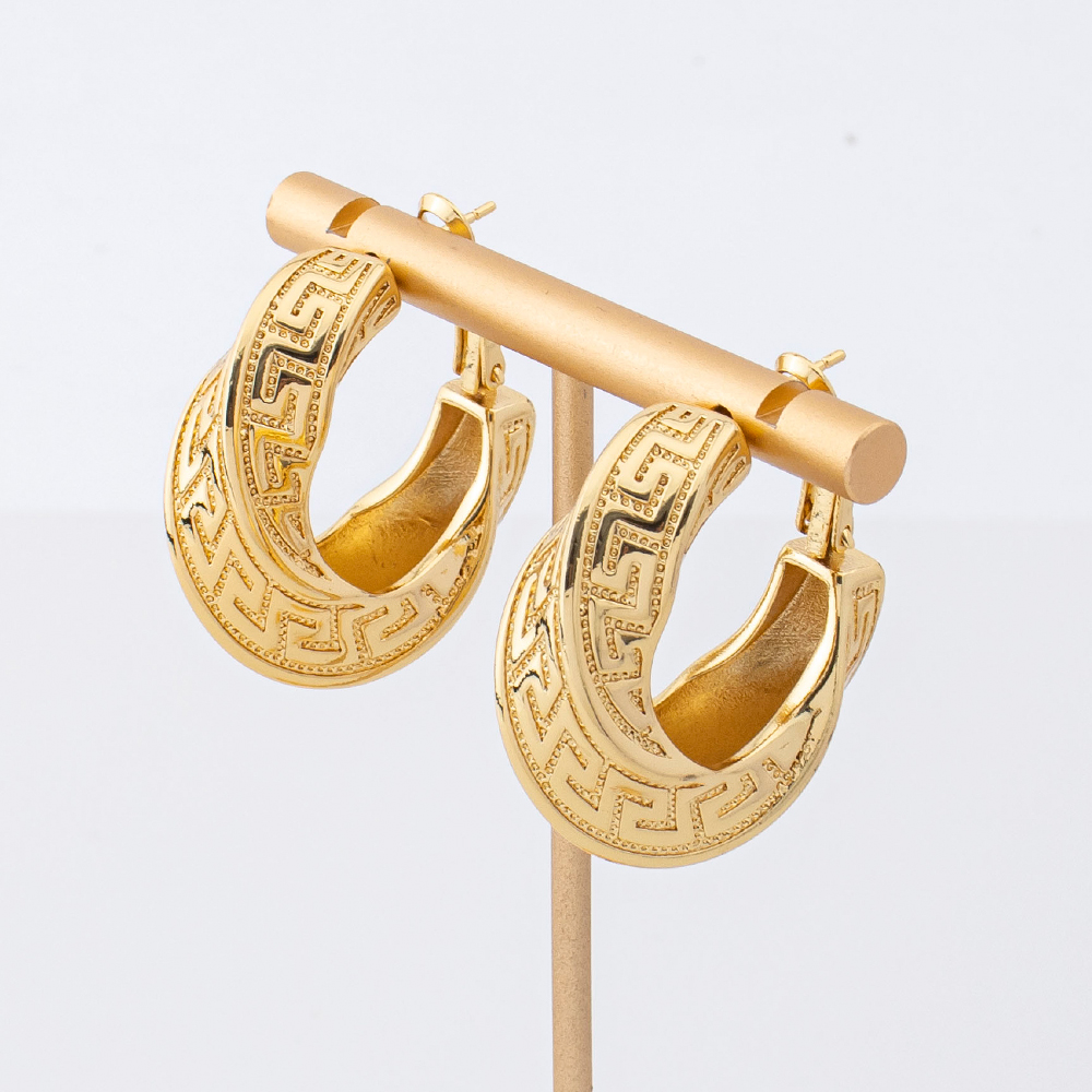 두바이 18k 금도금 불규칙 왜곡 드롭 귀걸이 패셔너블 - Women Accessories Dubai 리뷰 및 가격