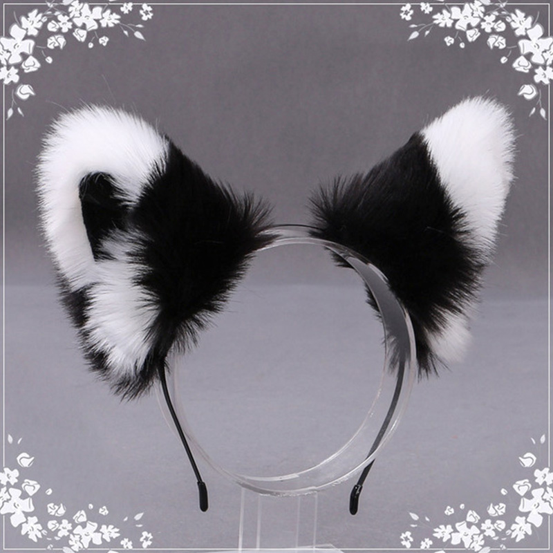 푹신한 여우 고양이 귀 플러시 머리띠 부드러운 털 헤어 - Women'S Accessories List 리뷰 및 가격