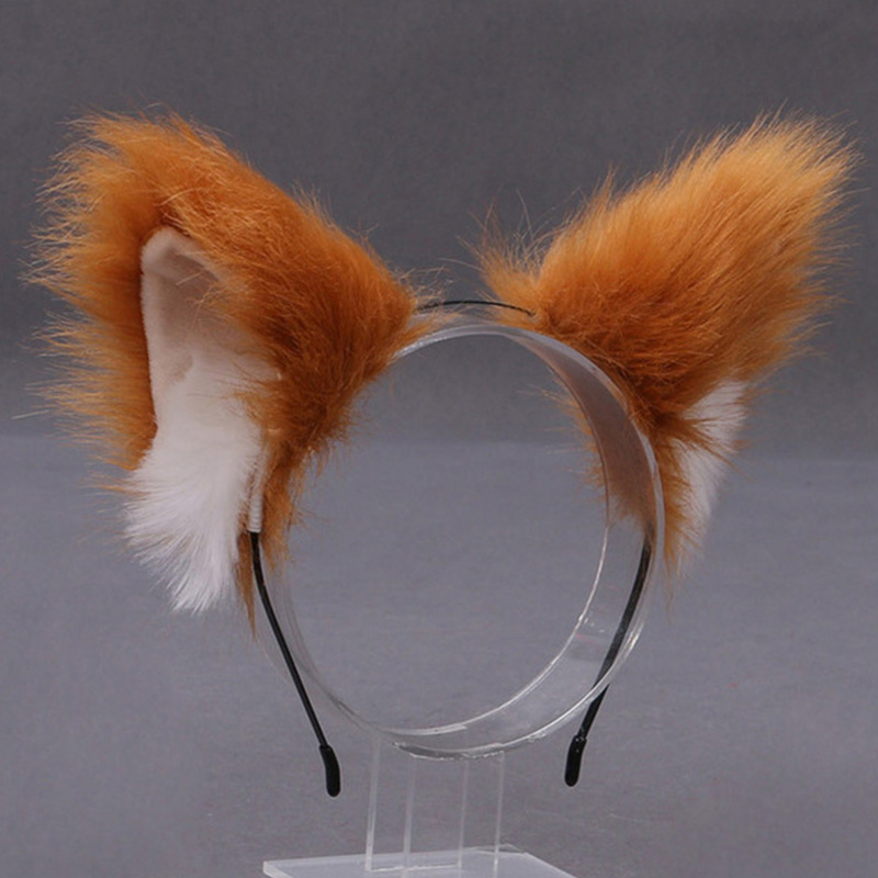 푹신한 여우 고양이 귀 플러시 머리띠 부드러운 털 헤어 - Women'S Accessories List 리뷰 및 가격