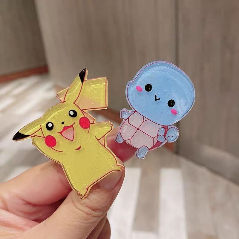 포켓몬 헤어 클립 헤어핀 학생들을 위한 귀여운 헤어 액 - Women'S Accessories List 리뷰 및 가격