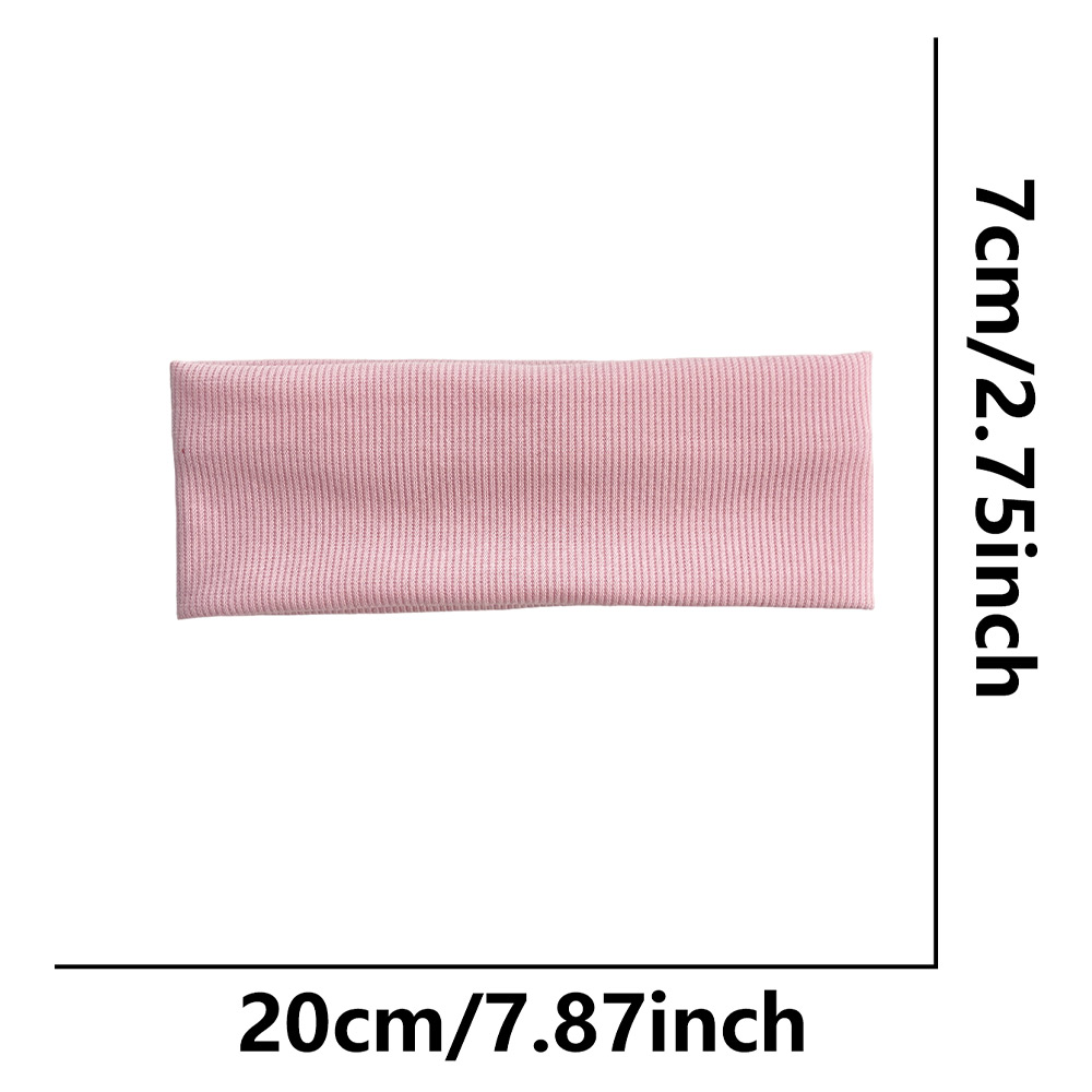 4개입 와이드 리브형 탄성 헤어밴드, 여성용 심플한 단 - Women'S Yoga Accessories 리뷰 및 가격