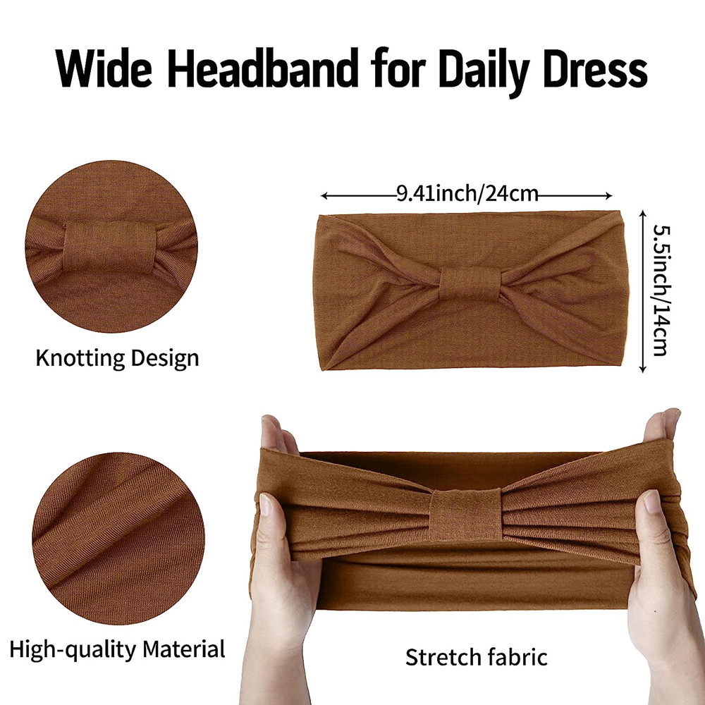 여성용 와이드 헤어밴드, 스타일리쉬 헤어랩, 보헤미안  - Women'S Yoga Accessories 리뷰 및 가격