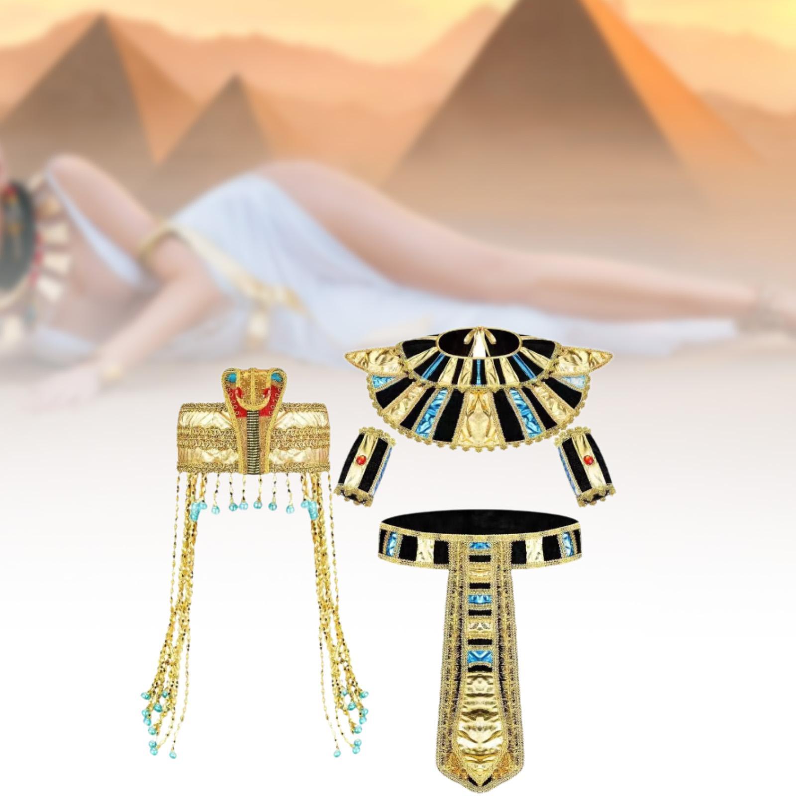 5Pcs 여성용 이집트 의상 액세서리 이집트 벨트 여성 - Women'S Egyptian Accessories 리뷰 및 가격