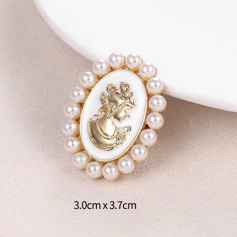 빅토리아 스타일 진주 카메오 브로치 핀, 빈티지 연회  - Women'S Victorian Era Accessories 리뷰 및 가격