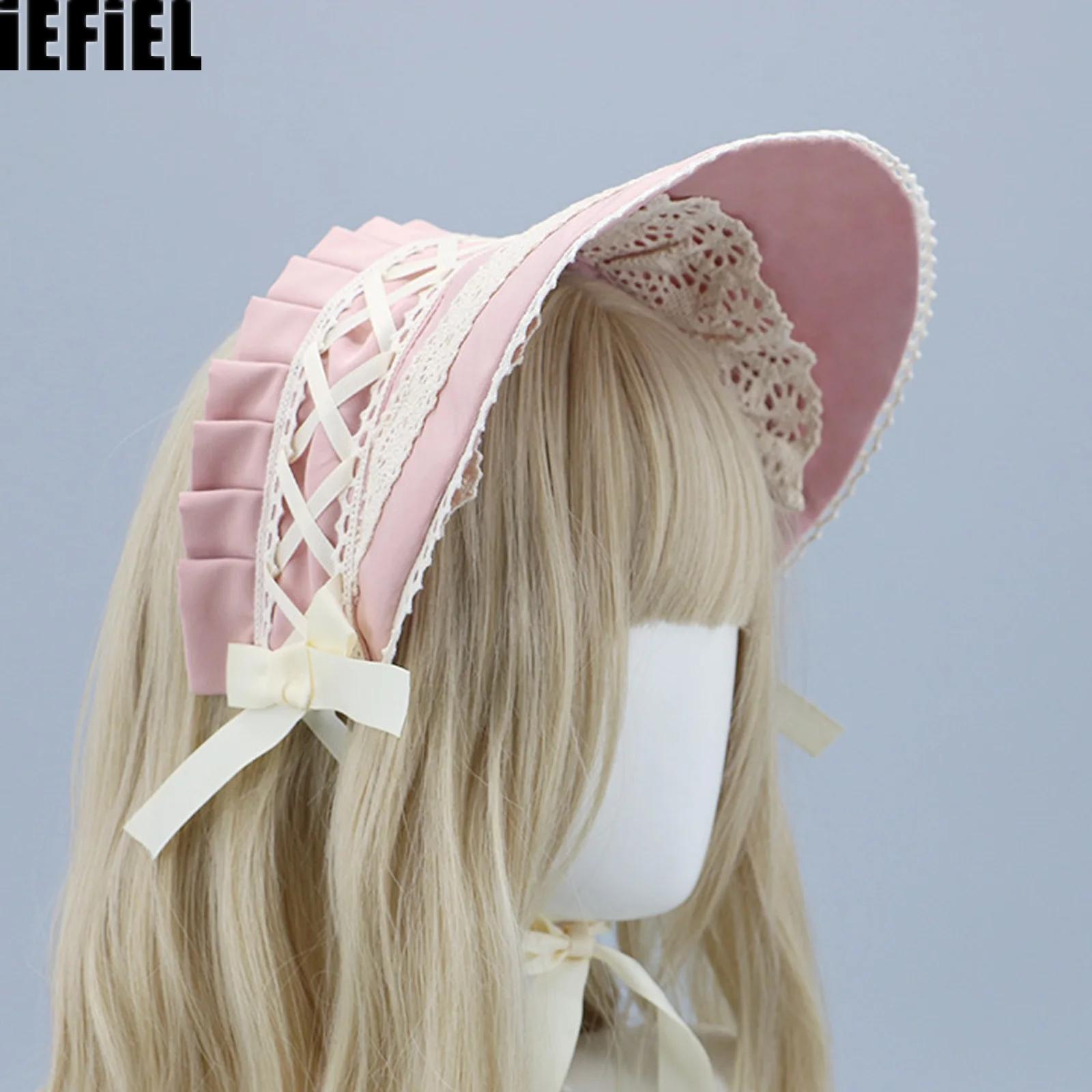 콜로니얼 헤드웨어 빅토리아풍 레이스 보닛 보우 모자 파 - Women'S Victorian Era Accessories 리뷰 및 가격