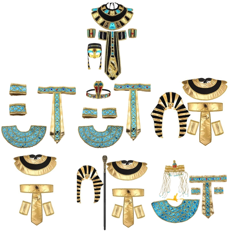 남자를위한 이집트 의상 액세서리 이집트 파라오 헤드 피 - Women'S Egyptian Accessories 리뷰 및 가격