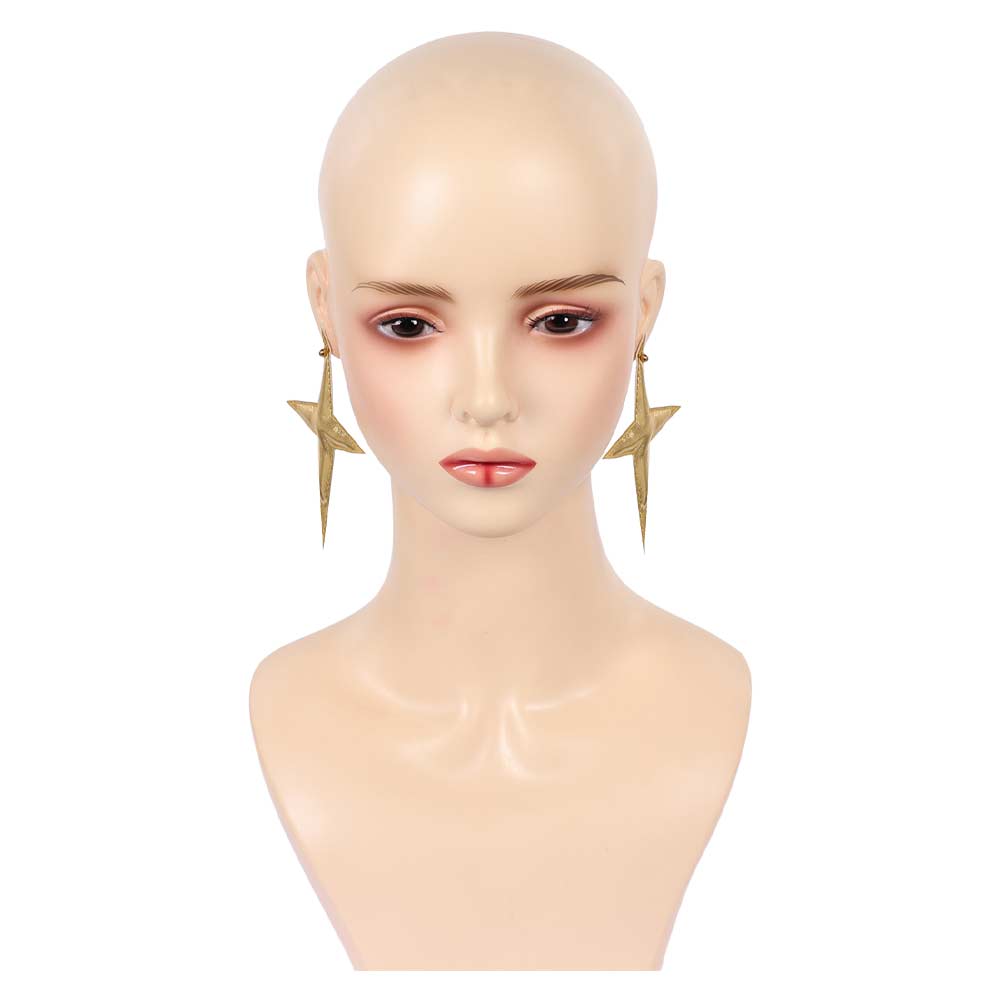 공주 로살리나 코스프레 귀걸이 여성 판타지 골드 인조  - Women Accessories Earrings 리뷰 및 가격
