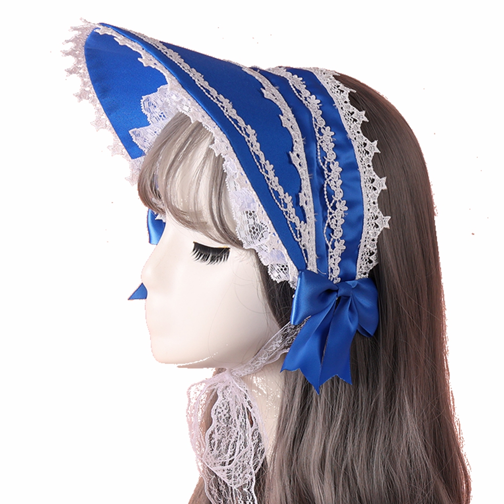 빅토리아 시대 레이스 로리타 보닛 모자 헤드피스 수제  - Women'S Victorian Era Accessories 리뷰 및 가격