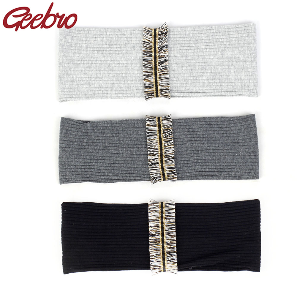 Geebro 여성용 빈티지 보호 태슬 스트라이프 머리띠 - Women'S Yoga Accessories 리뷰 및 가격