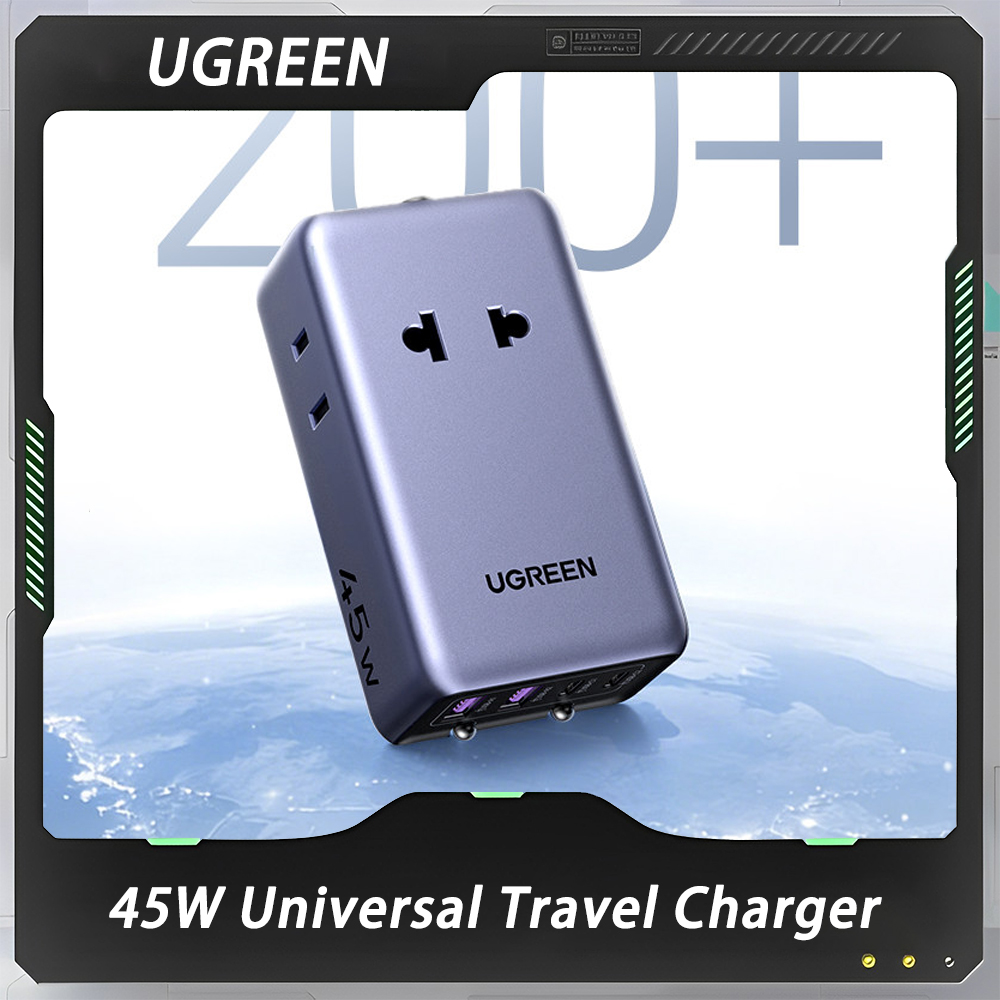 유그린 45W 어댑터 플러그 어댑터 GaN 범용 여행용 - Women Accessories In Uk 리뷰 및 가격