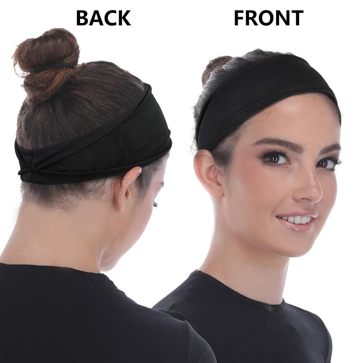여성용 미끄럼 방지 땀 헤어밴드, 부드러운 신축성 헤드 - Women'S Yoga Accessories 리뷰 및 가격
