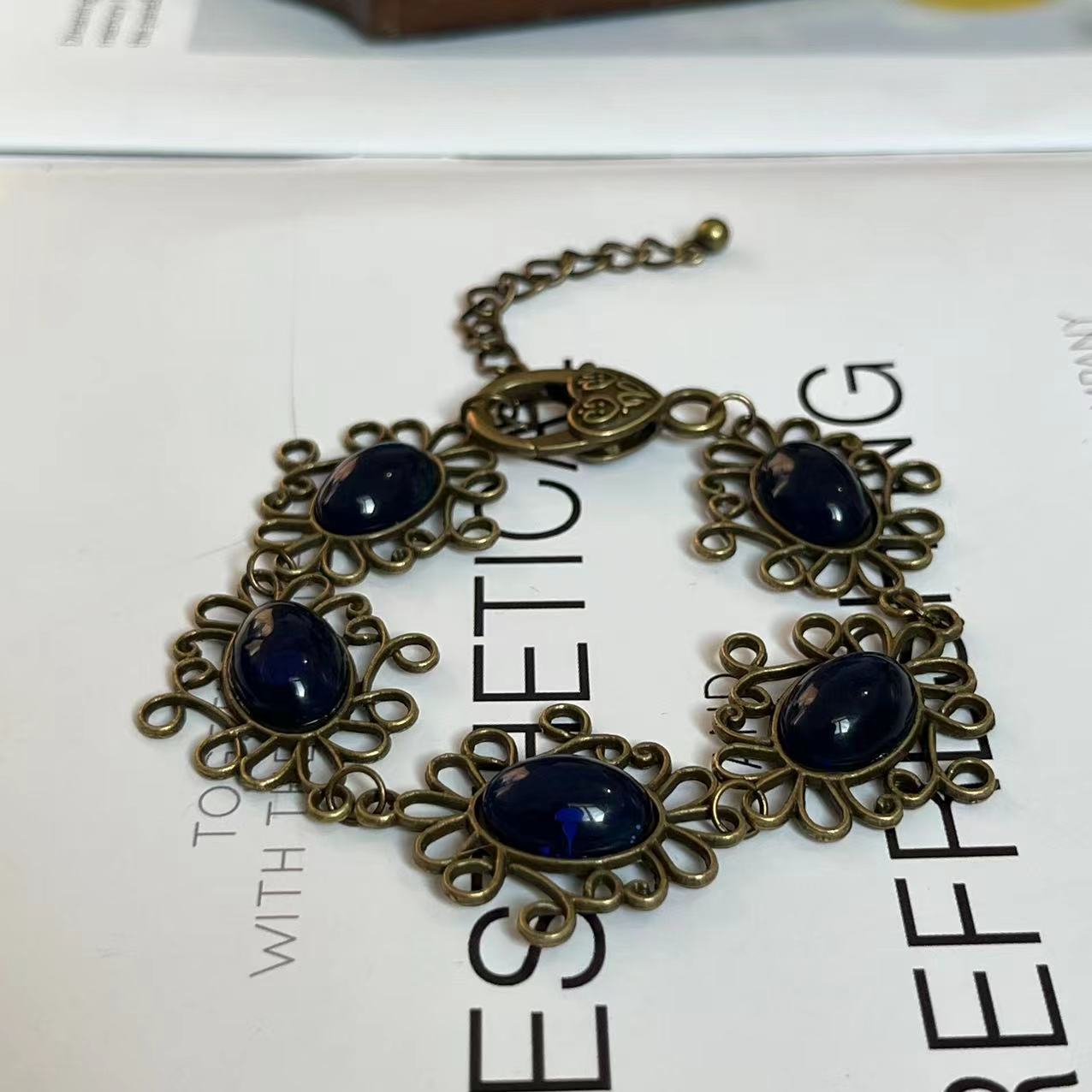 역사적인 여왕 앤 보일린 수제 유약 목걸이 귀걸이 팔찌 - Women Accessories Bracelet 리뷰 및 가격