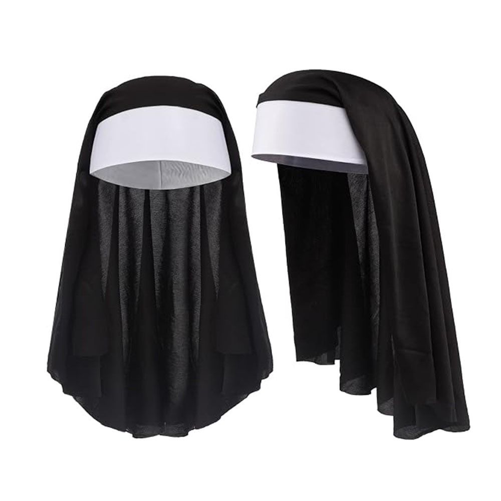 1/3Pcs 크리 에이 티브 수녀 의상 세트 수녀 칼라 - Women'S Victorian Era Accessories 리뷰 및 가격