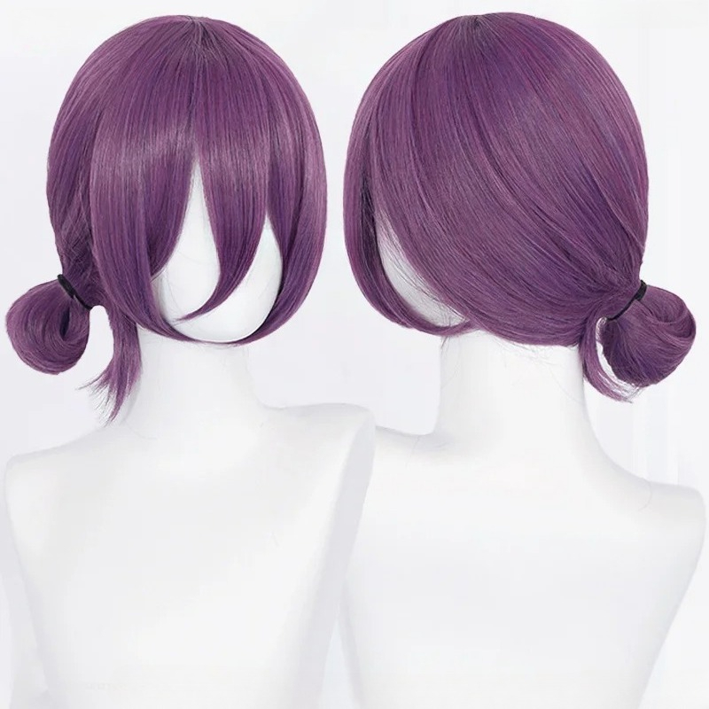 애니메이션 레제 코스프레 가발 45cm 보라색 가발 초 - Women'S Accessories List 리뷰 및 가격