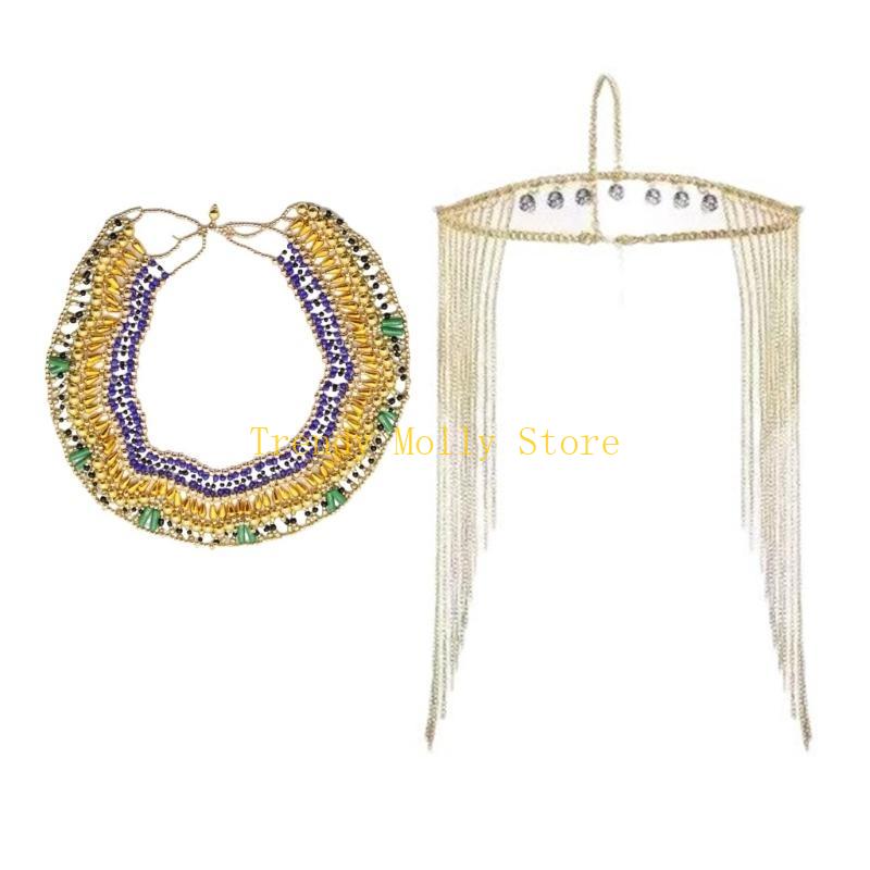 N5KB 여성 이집트 의상 액세서리, 이집트 투구, 목 - Women'S Egyptian Accessories 리뷰 및 가격