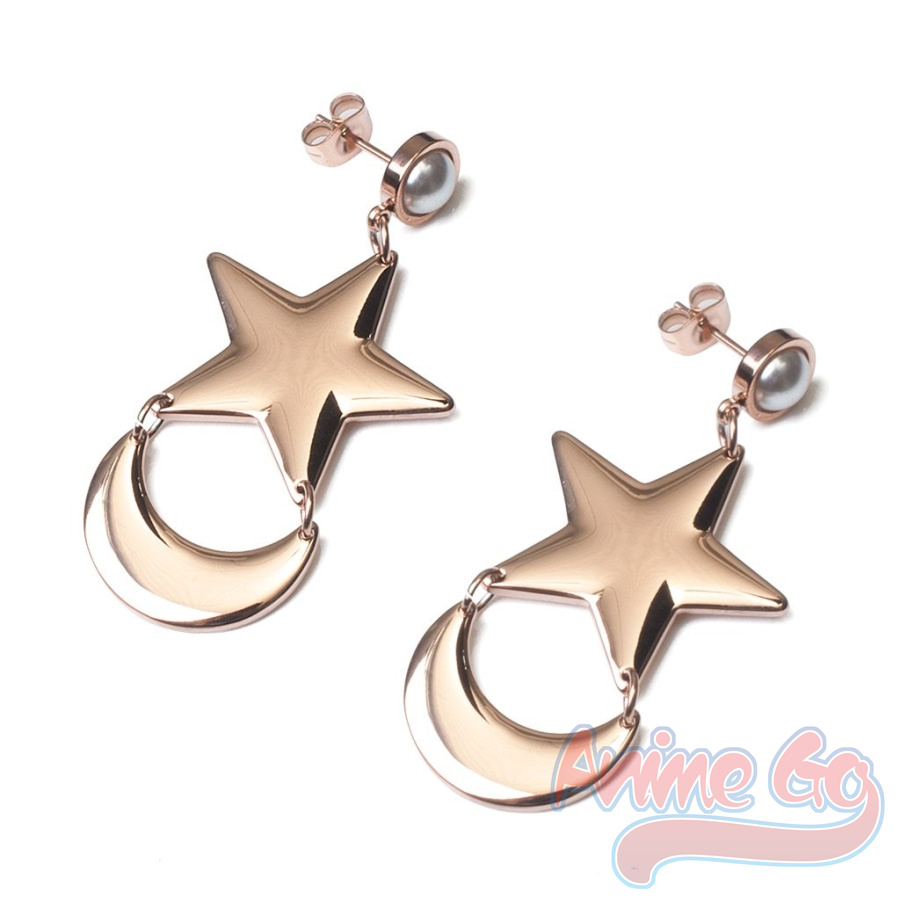 애니메이션 세일러 우사기 츠키노 코스프레 귀걸이 별과  - Women Accessories Earrings 리뷰 및 가격